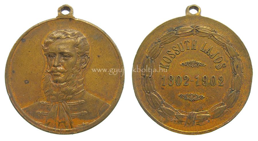 Kossuth Lajos sz�let�s�nek 100. �vfordul�j�ra 1802-1902
